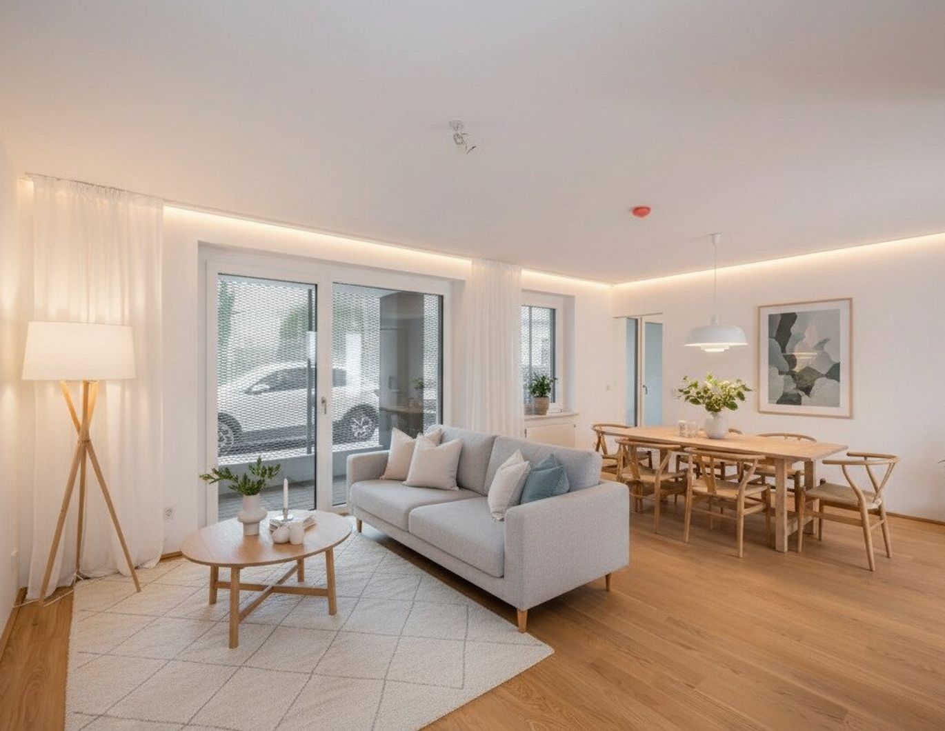 EDUART-Die Kunst des Wohnens: Hochwertiger 2-Zimmer NEUBAU-ZWEITBEZUG im Erdgeschoss! (6/1)