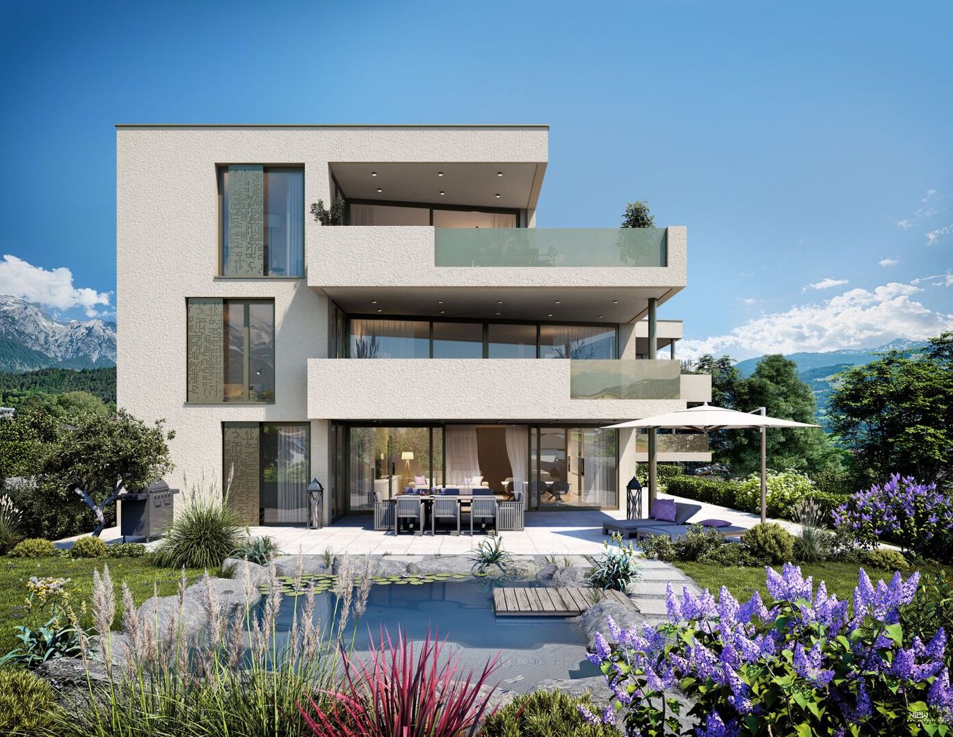 128 m² Gartenwohnung, Mils bei Hall