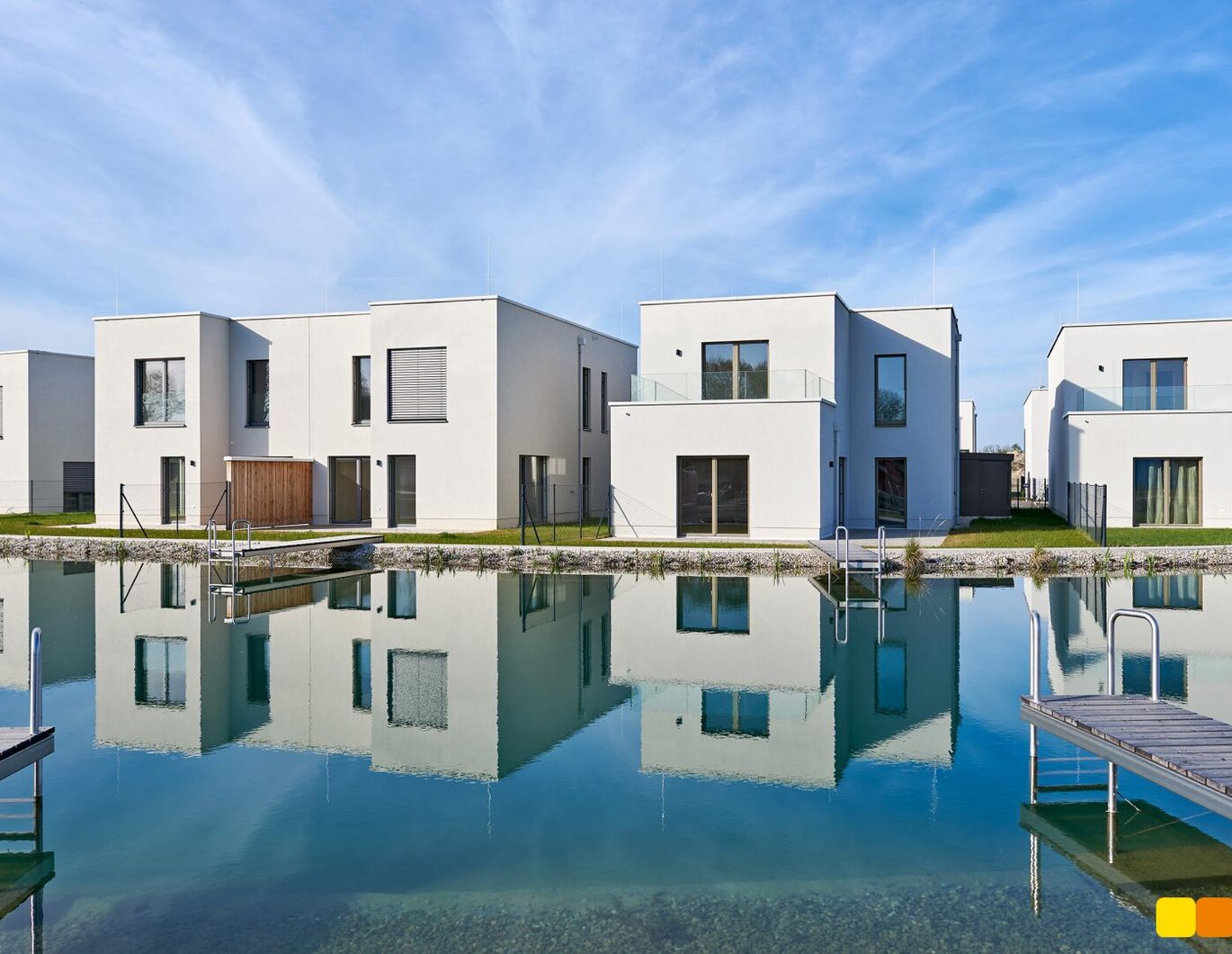 Mein Haus am See. Sonnenweiher Grafenwörth. Open House am Fr.,10.10., 14 bis 17 Uhr.