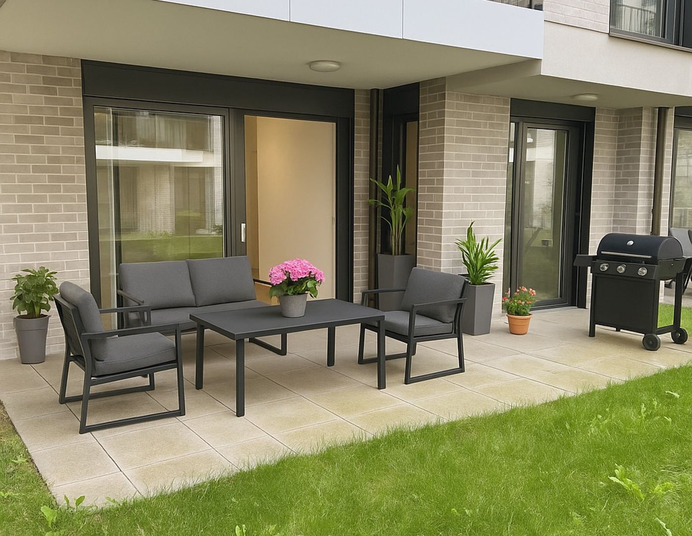 Cottage Charme und Gartenluxus - Exklusive 2-Zimmer Wohnung mit Stil