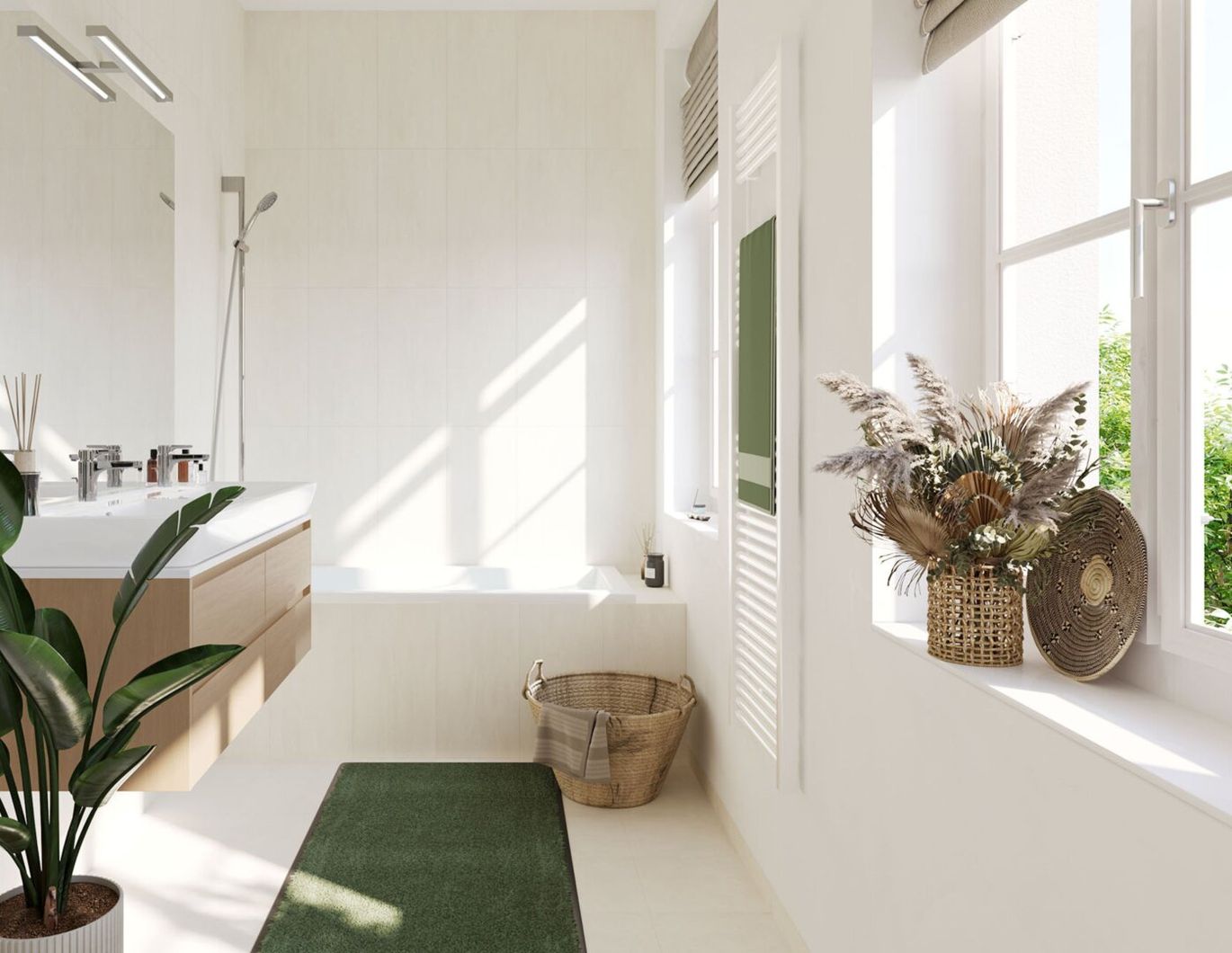 Ganz privat: 2-Zimmer-Wohnung mit eigenem Garten im GRAND GARDEN