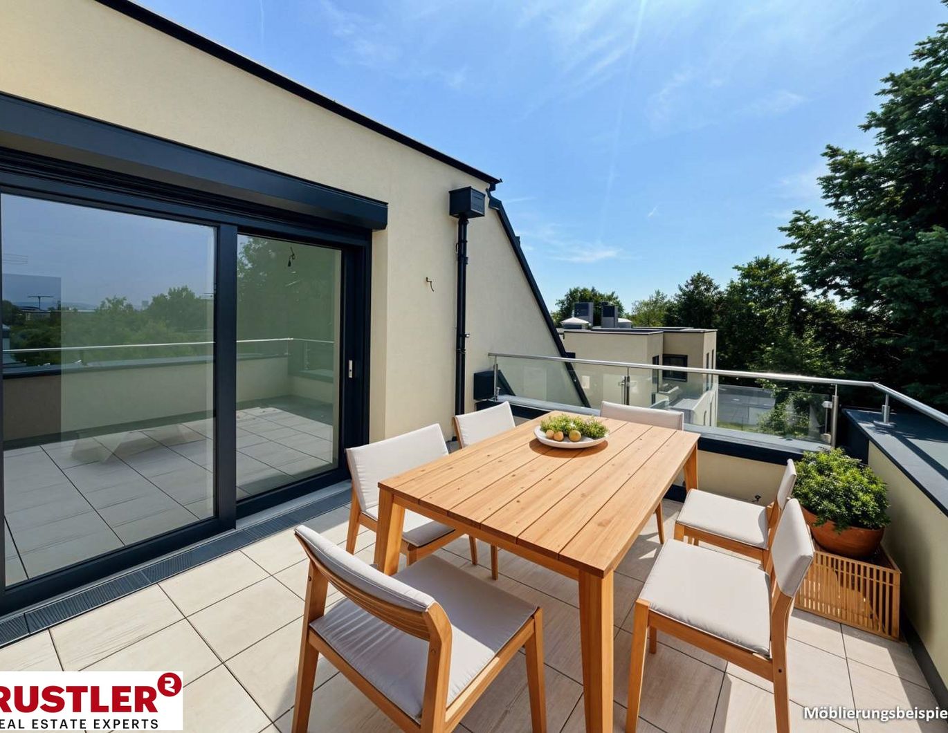 3 Zimmer Terrassenwohnung in Essling - zu verkaufen