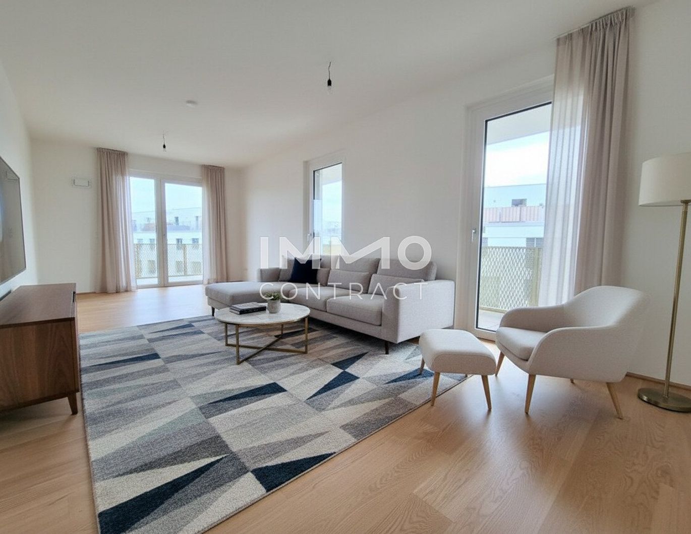 Wohnhighlight: 3 Zimmer Erstbezug mit großzügigem Panorama-Balkon