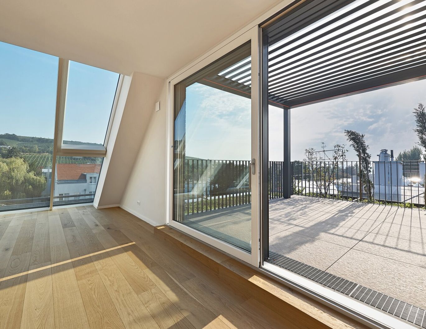 Penthouse mit Blick in die Weinberge