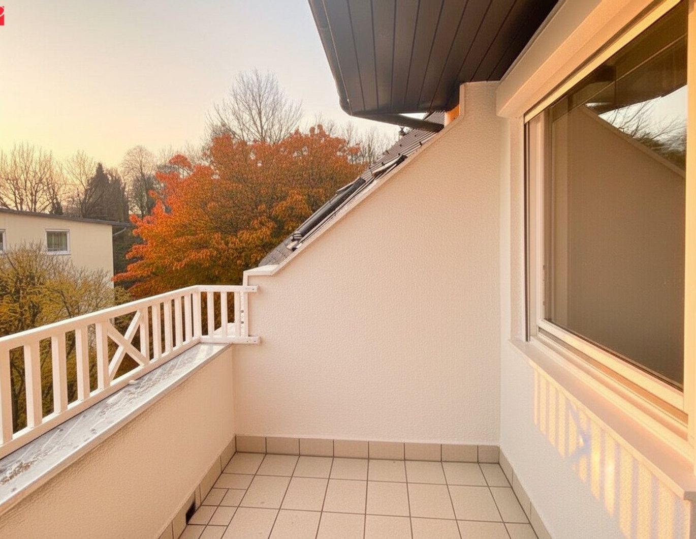 RUHELAGE: 3-Zimmer-Wohnung mit sonnigem Balkon!