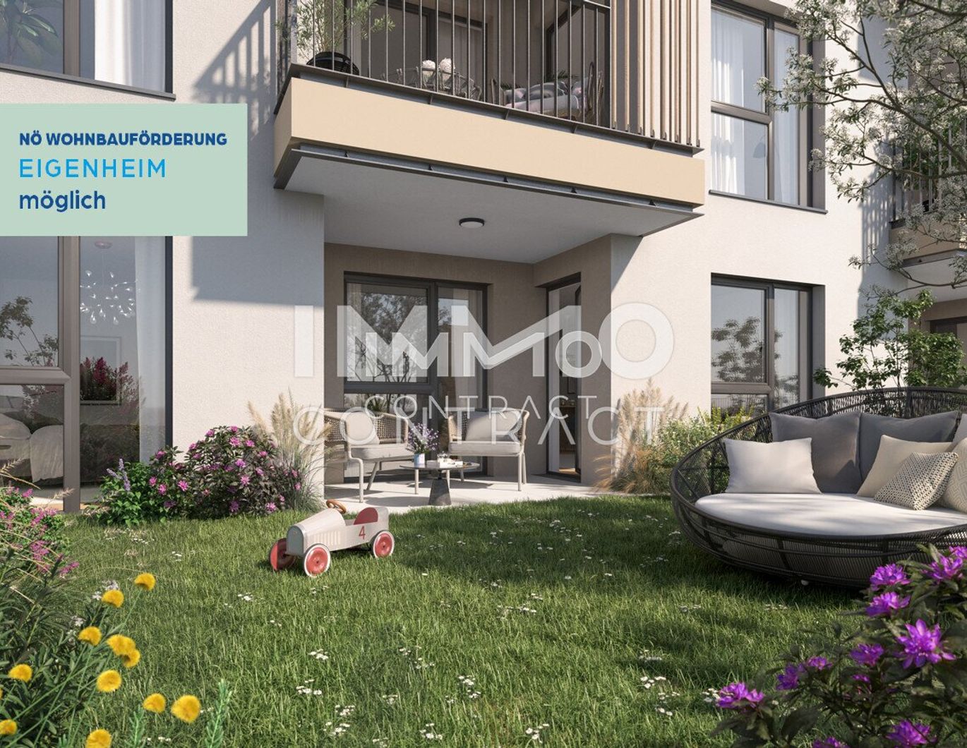 4 Zimmer Gartenwohnung!Erstbezug!