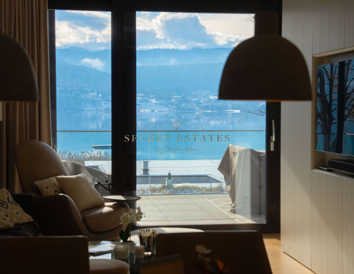 SEETRAUM in 1. Reihe - Atemberaubende Seewohnung am Wörthersee-Nordufer