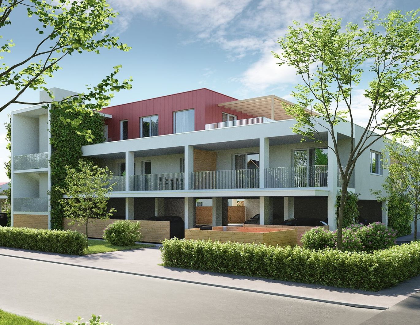 Neufeld North Gate Wohnung mit Balkon T08