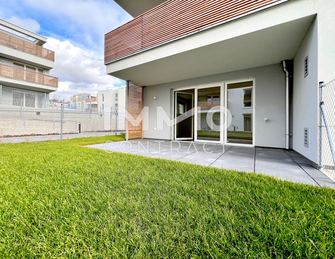 KREMSER WOHNDOMIZIL 3Zi- 63qm- Gartenwohnung, 2Terrassen, Lift, Tiefgarage, in beliebter Grünruhelage