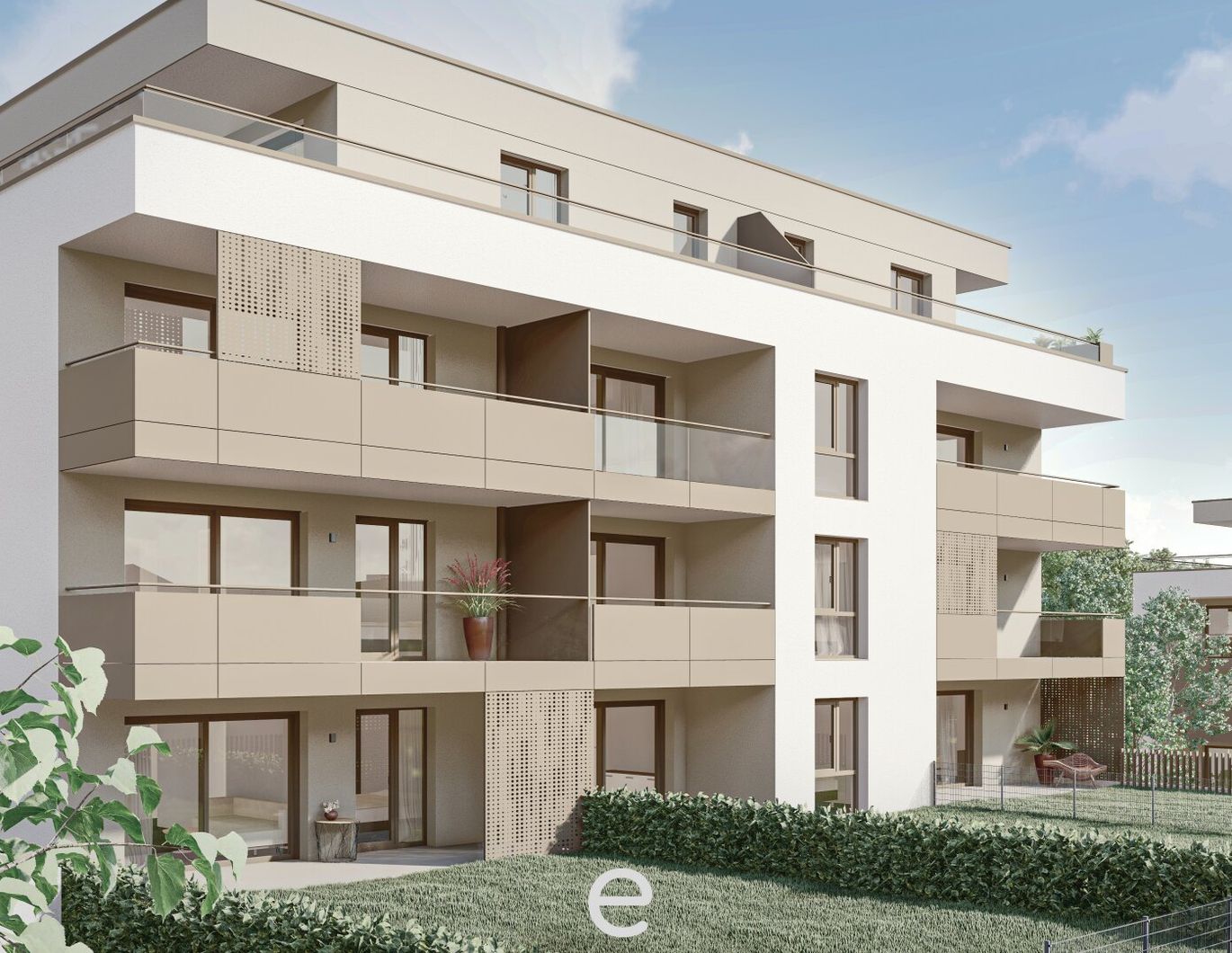 Wohnen am Farnholz - Erdgeschosswohnung TOP 3.2 mit Eigengarten/TGP inklusive