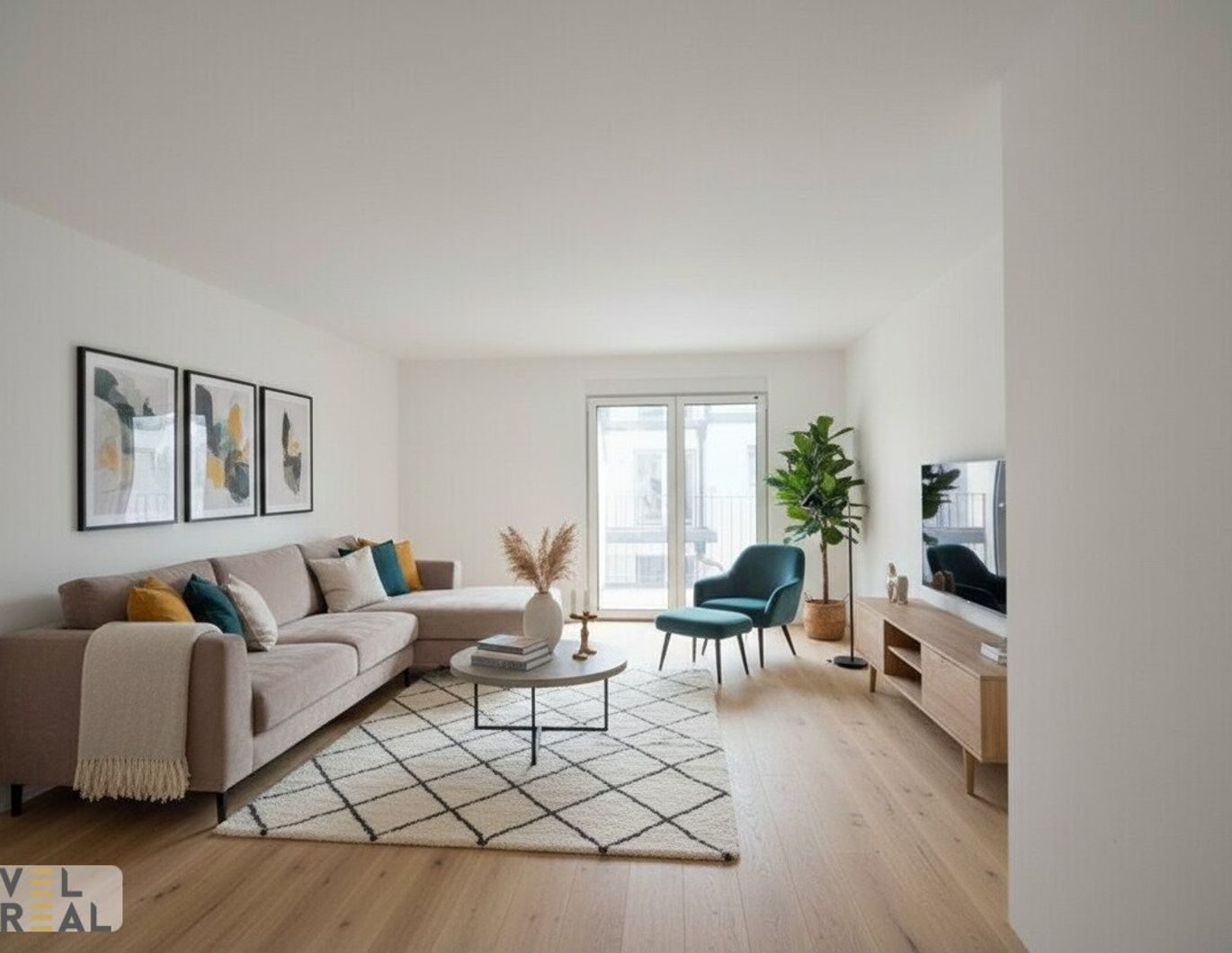 Stylisch wohnen mit Loggia - urban & entspannt