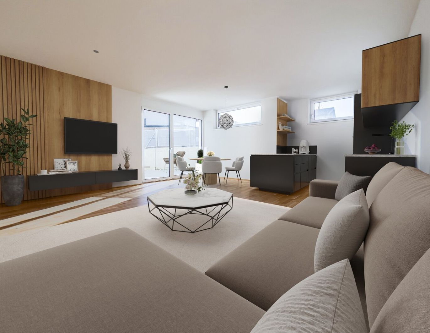 Preis-Hammer - 3-Zi.-Terrassenwohnung - Neubau