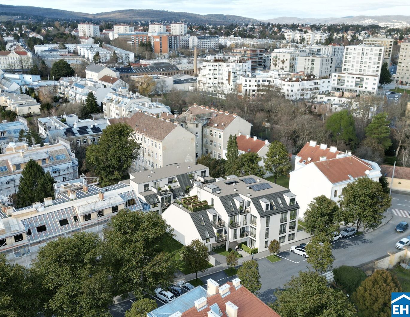 Modernes Wohnen im grünen Süden Wiens