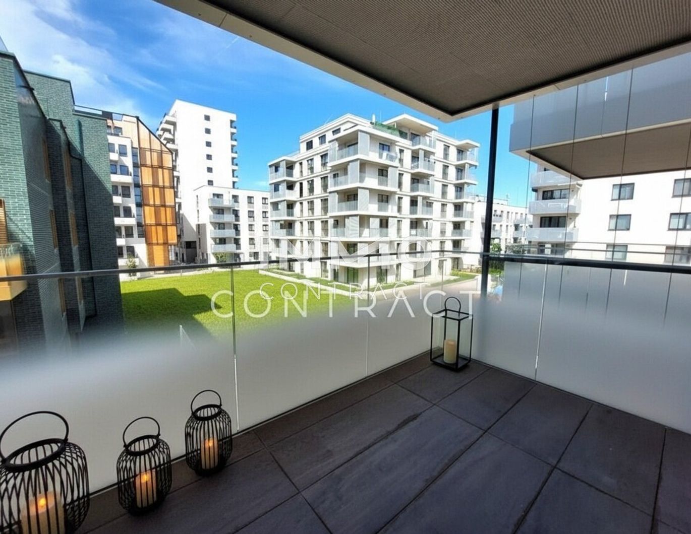 Provisionsfrei! Angenehm ruhige und grüne Balkonwohnung in hochwertigem Neubau