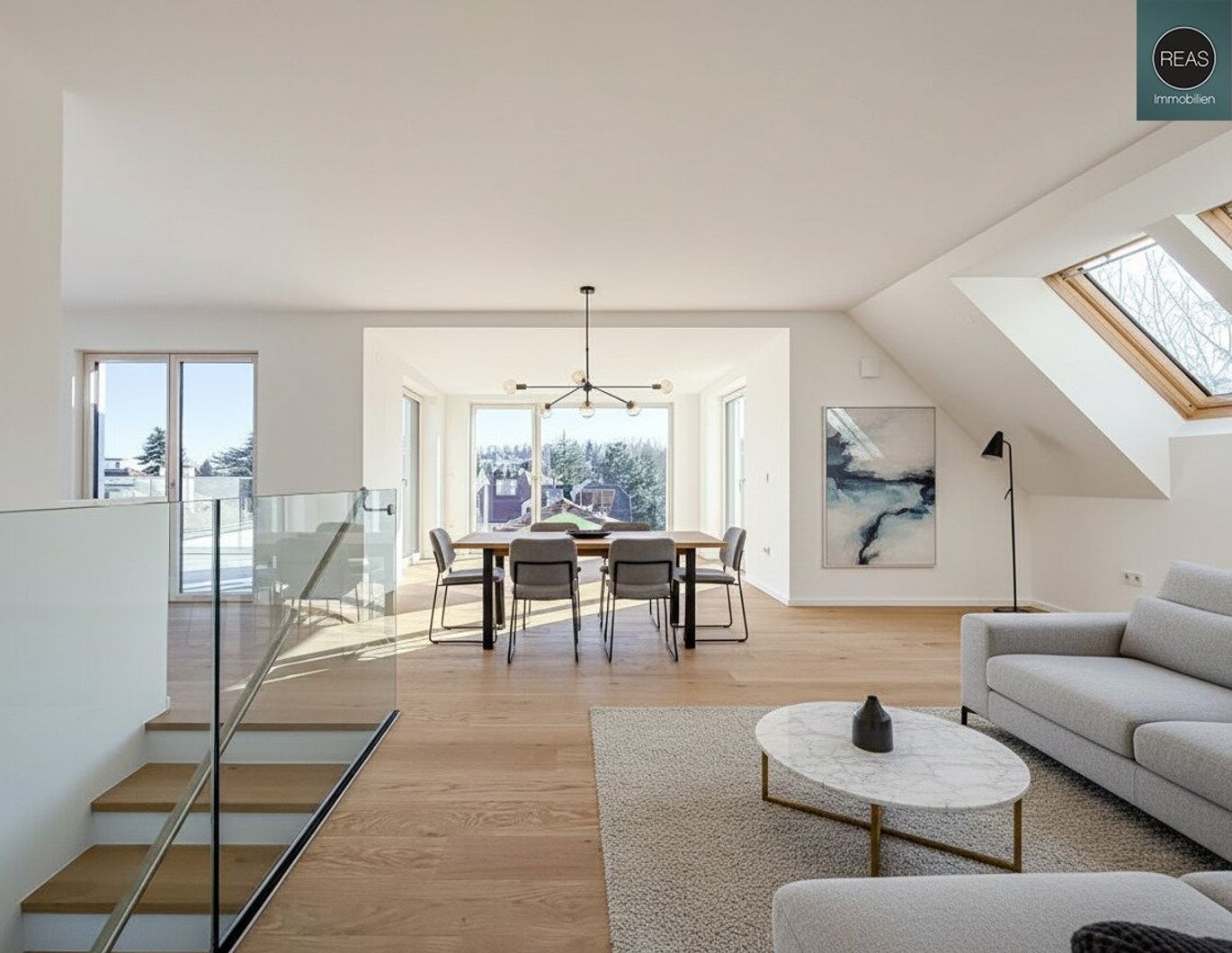 Erstbezug: Penthouse - Maisonette - Wohnung mit 3 Terrassen - Naturnahes Wohnen in Wien Hietzing - Exklusives Leben nahe dem Roten Berg!