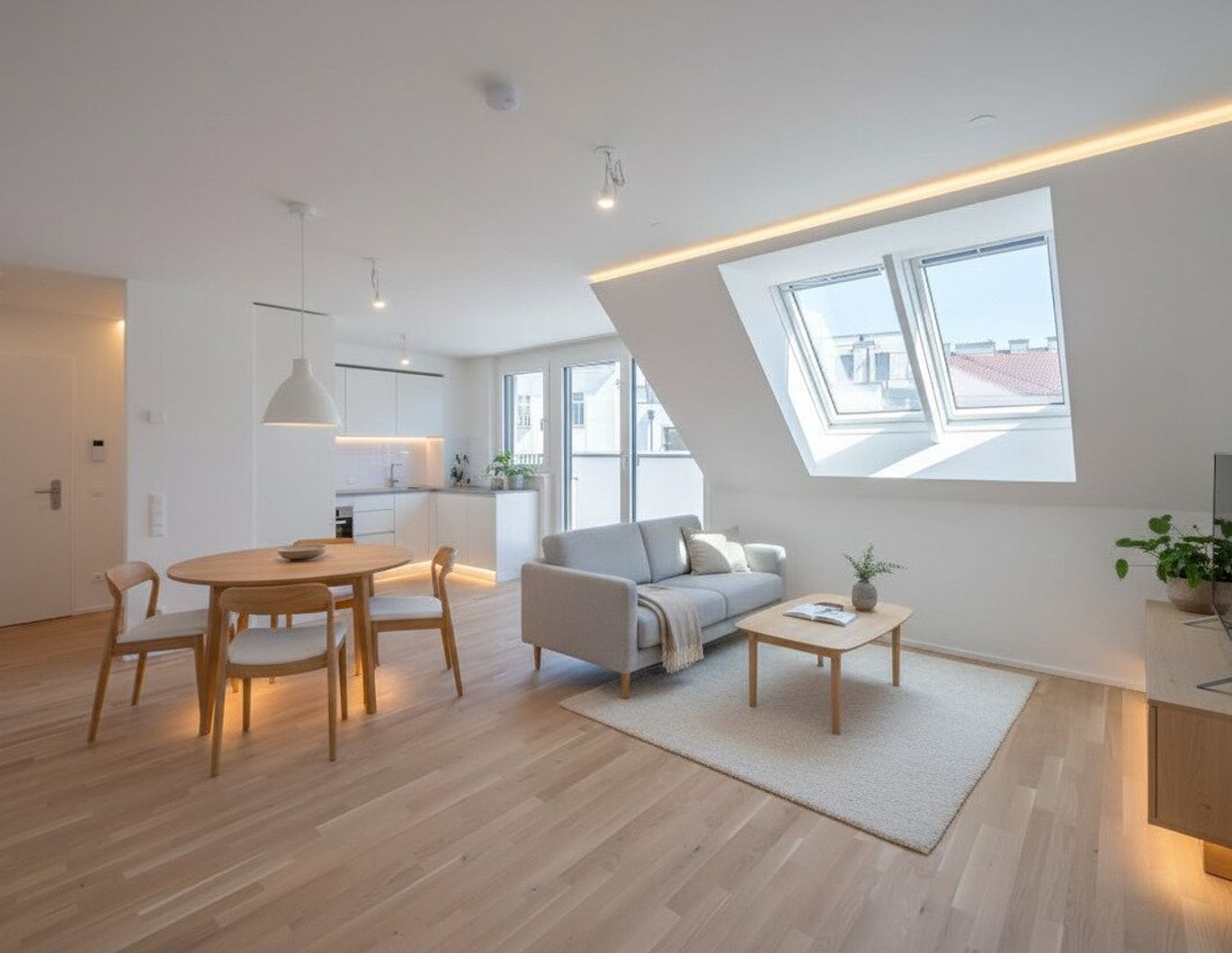 ++NEU++ fantastischer 2-Zimmer Dachgeschoss-ERSTBEZUG mit BALKON! Provisionsfrei!