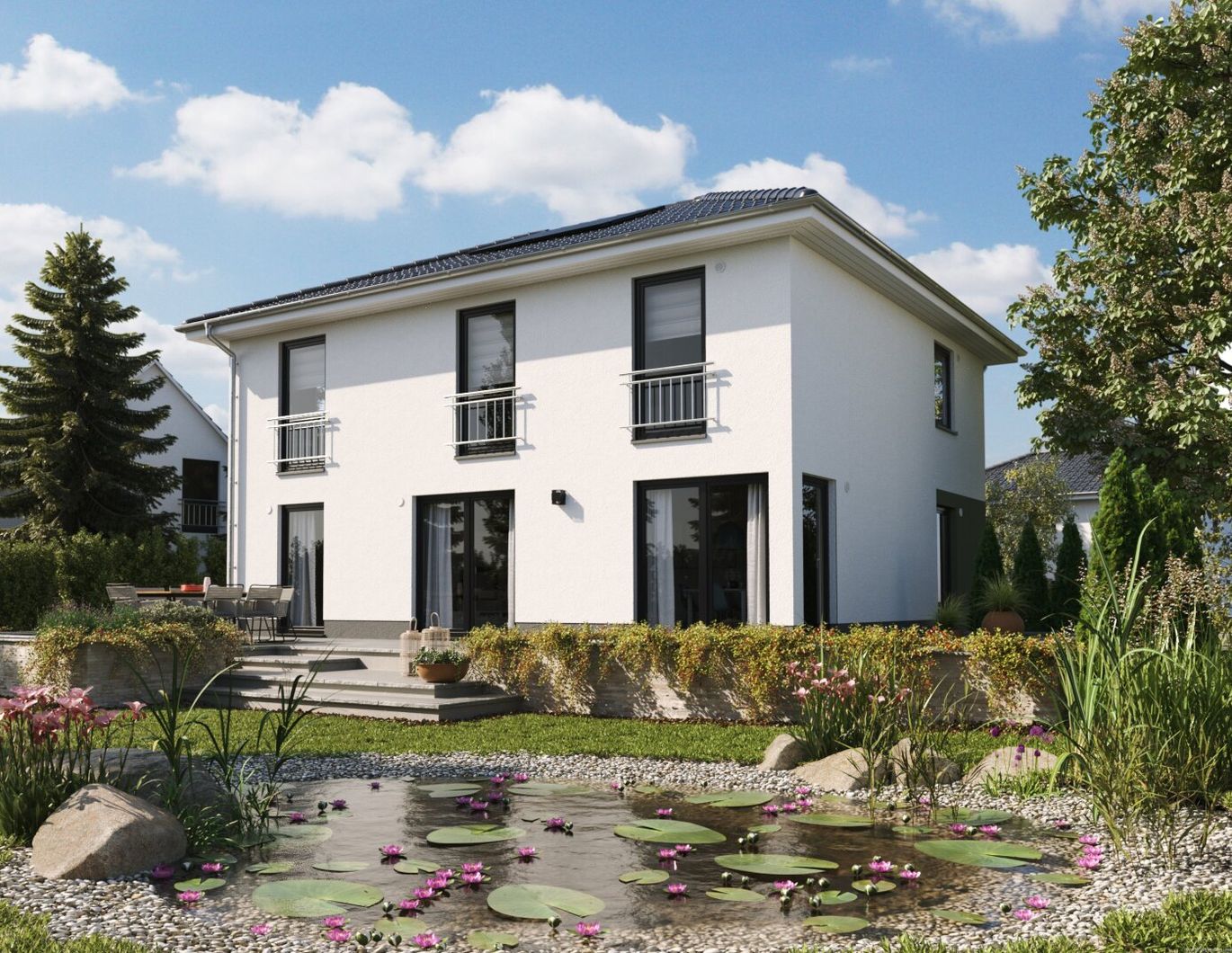 Schlüsselfertige Stadtvilla in Massivbauweise mit Fixpreisgarantie in Vomperbach (Grundstück vorhanden)