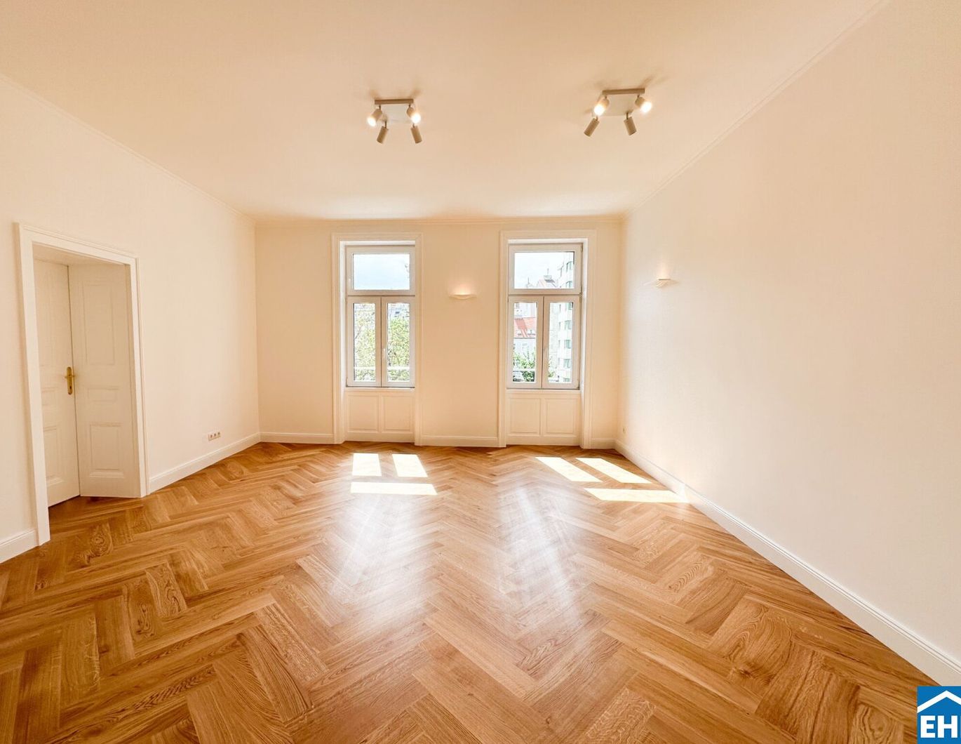 Großzügige 3-Zimmer-Wohnung in der Leibenfrostgasse- Hochwertig sanierte Altbauwohnung!