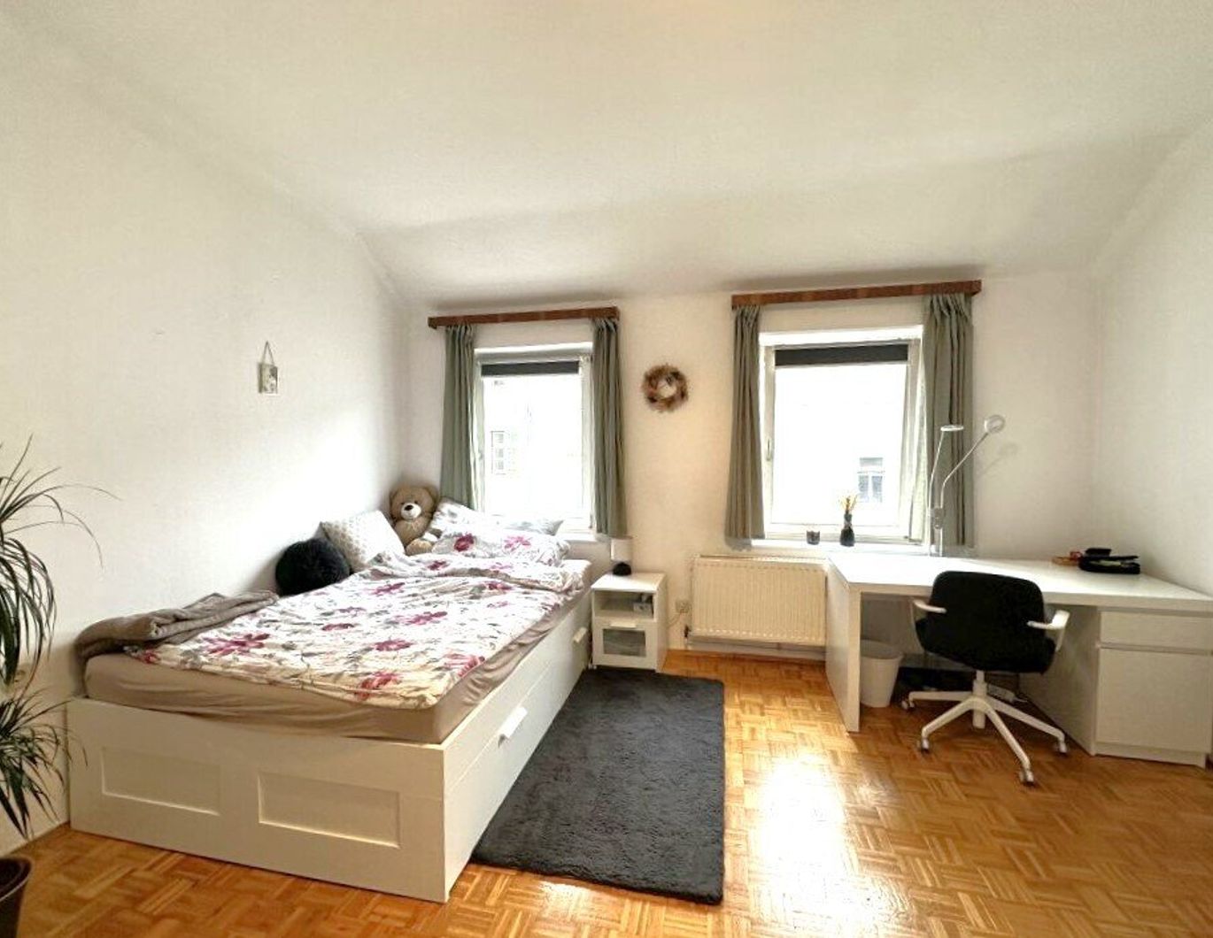 Charmante 3-Zimmer-Altbauwohnung mit Balkon in zentraler Grazer Lage nähe Augarten - befristet vermietet