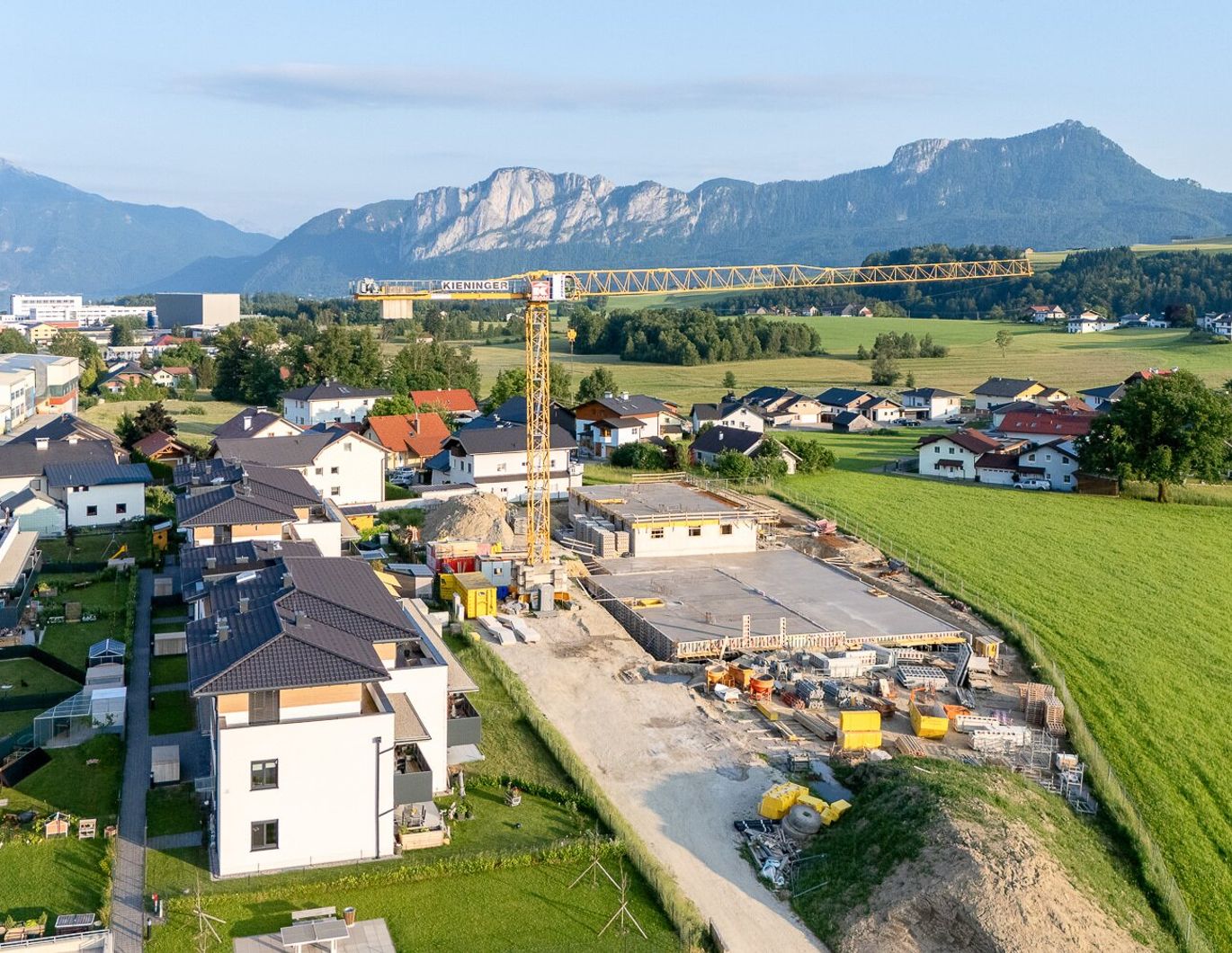BAUSTART ERFOLGT - PROVISIONSFREI! Exklusive 3 Zi. Wohnung mit großem Sonnenbalkon in Mondsee - BAURECHTOBJEKT