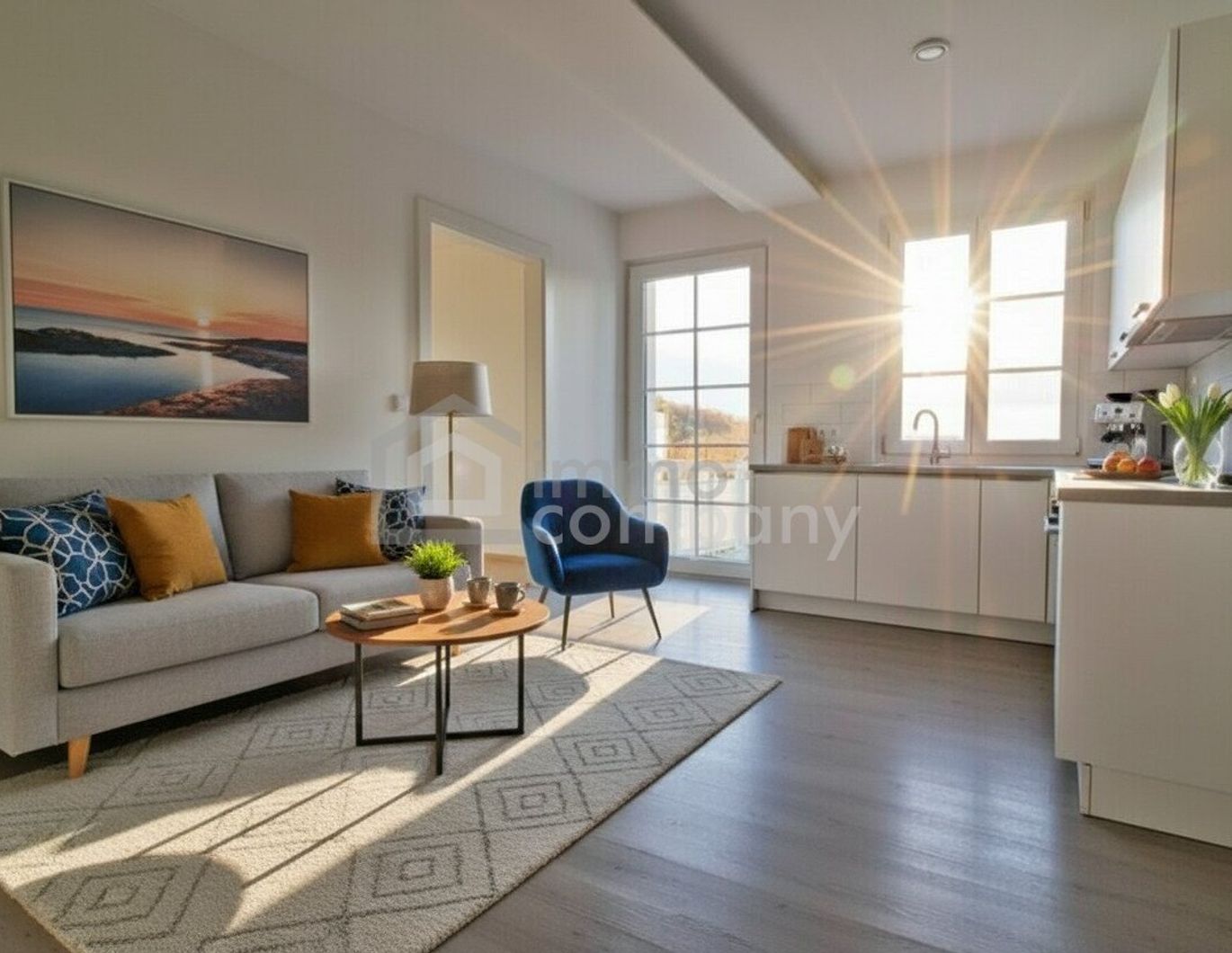 Schnuckelige Wohnung mit großartiger Terrasse