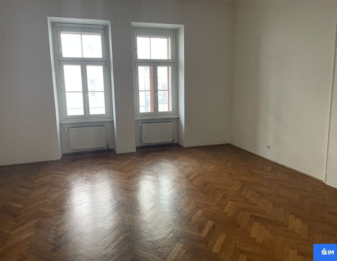 Sanierungsbedürftige Wohnung in der Merangasse