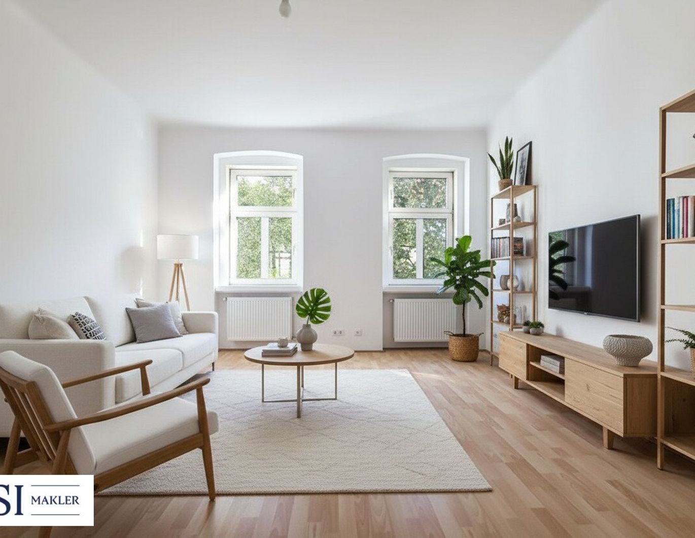 ideal für Singles oder Pendler - Charmante 1-Zimmer-Wohnung mit Grünblick