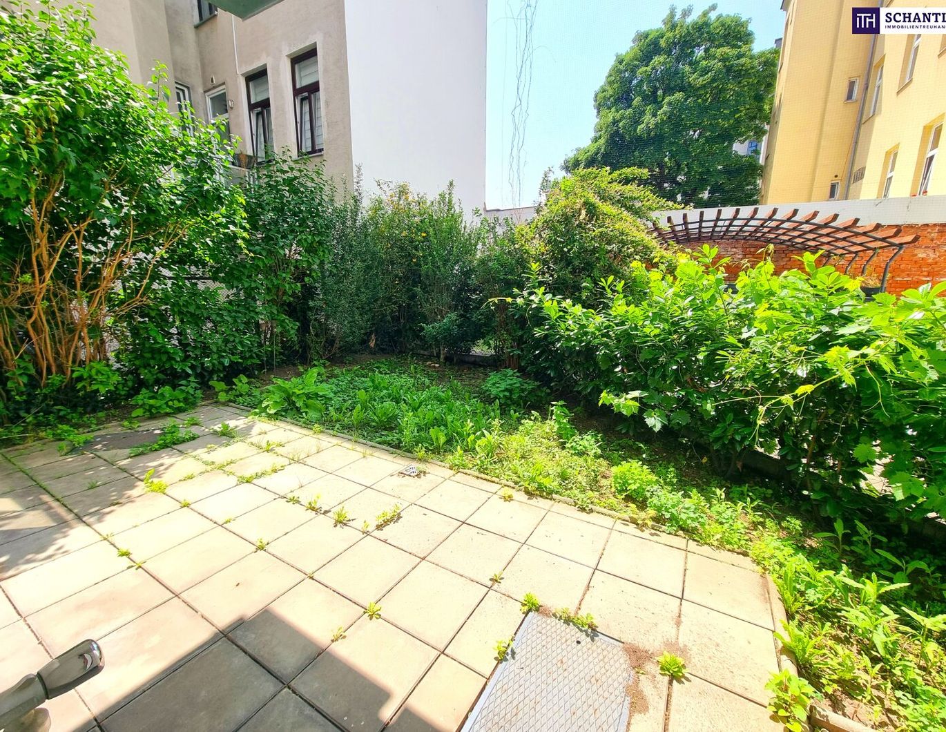 Summer Sale - Großstadt draußen, Grünidylle drinnen! Seltenheit! Perfekte Gartenwohnung - Hier will ich leben! Traumhaft saniertes Altbauhaus + Hofseitige Terrasse und Garten + Tolle Infrastruktur und Anbindung + Lebensqualität! Jetzt zugreifen!