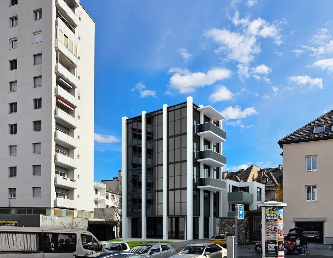 Visionäres Wohnbauprojekt mit Baugenehmigung im Stadtzentrum Villach