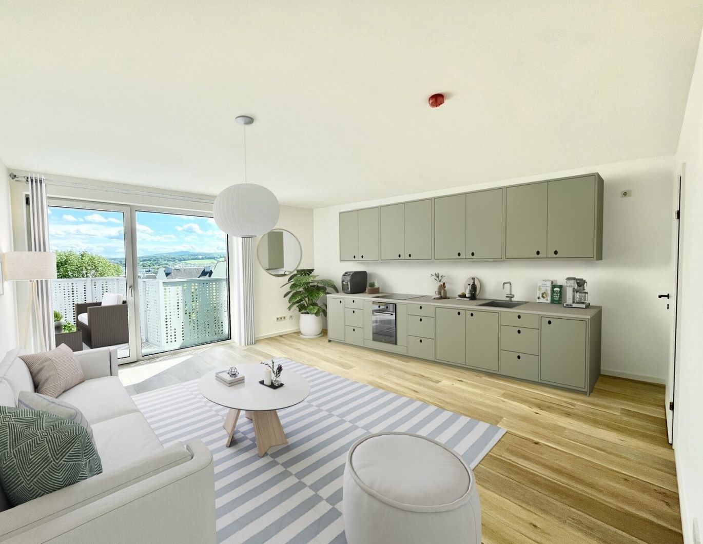 SOFORT BEZIEHBAR - 3 ZI ERSTBEZUG MIT BALKON + GARTENBLICK + TIEFGARAGE IN 1140 WIEN