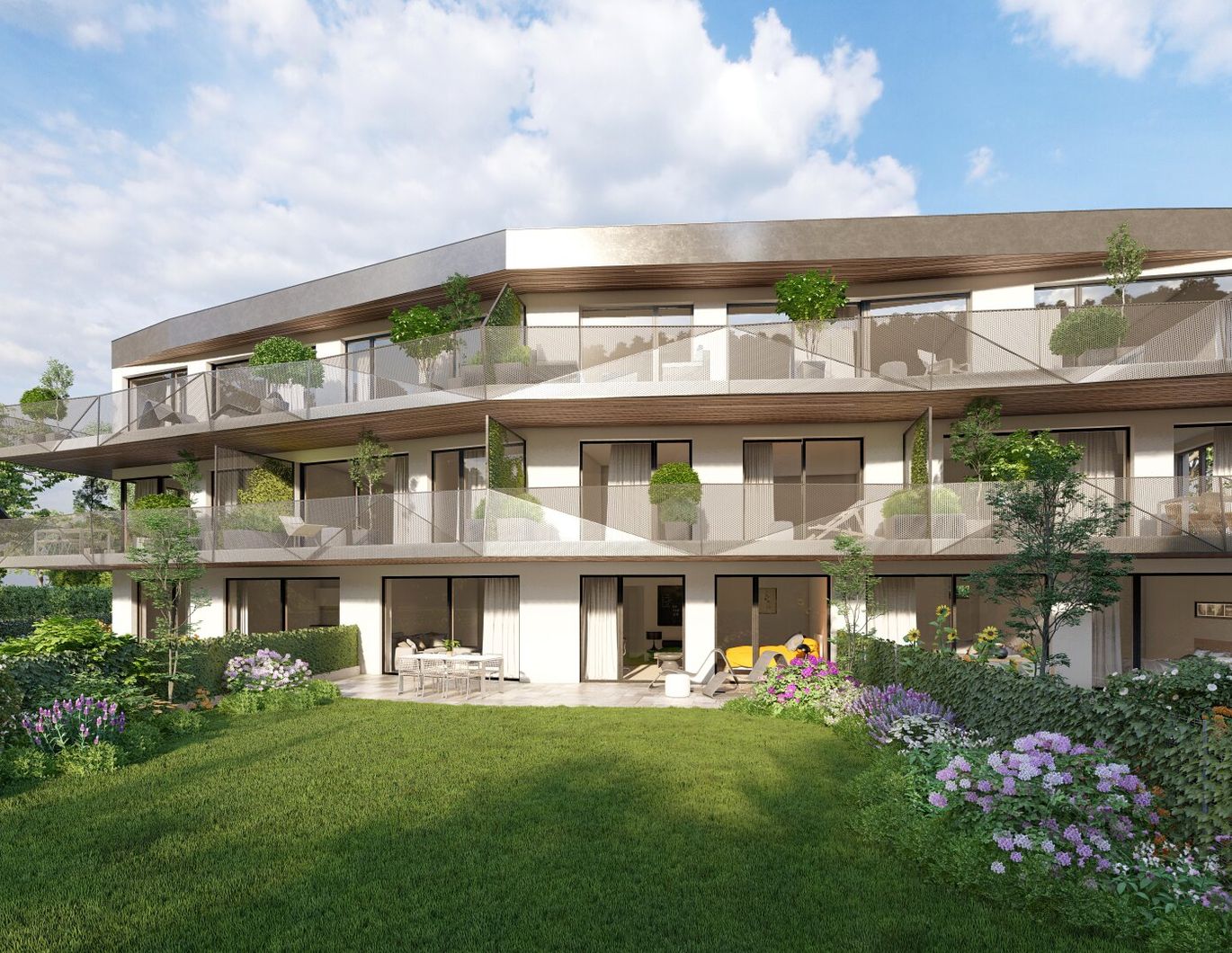 Privates Gartenparadies - Neubauwohnung mit über 180 m² Outdoorfläche