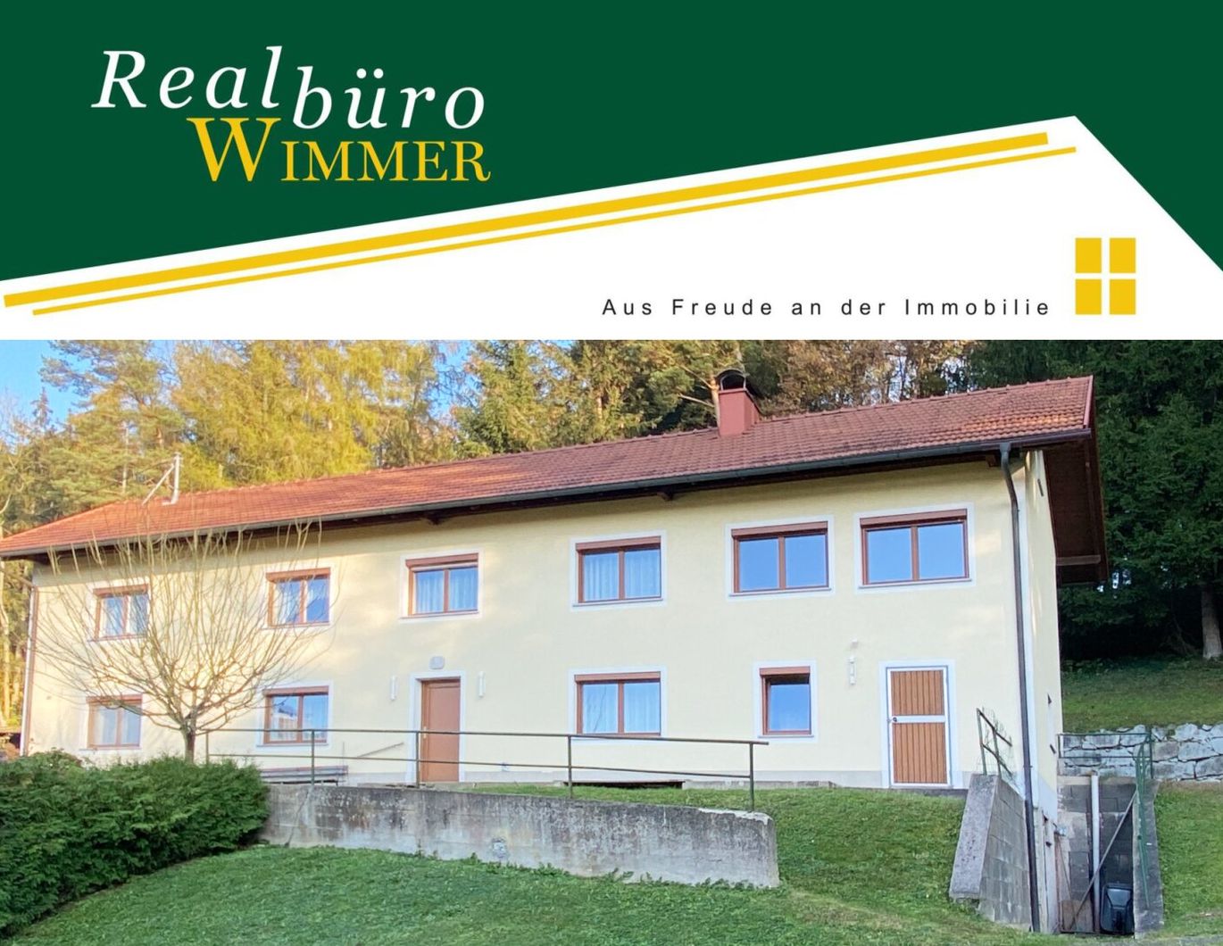 Großes Wohnhaus für 1 bis 2 Familien + landwirtschaftliche Fläche