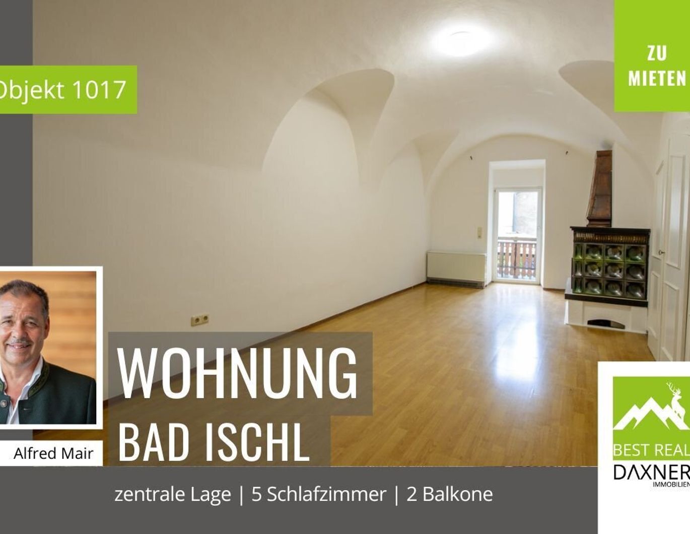 Geräumige große Mietwohnung in sehr guter Lage