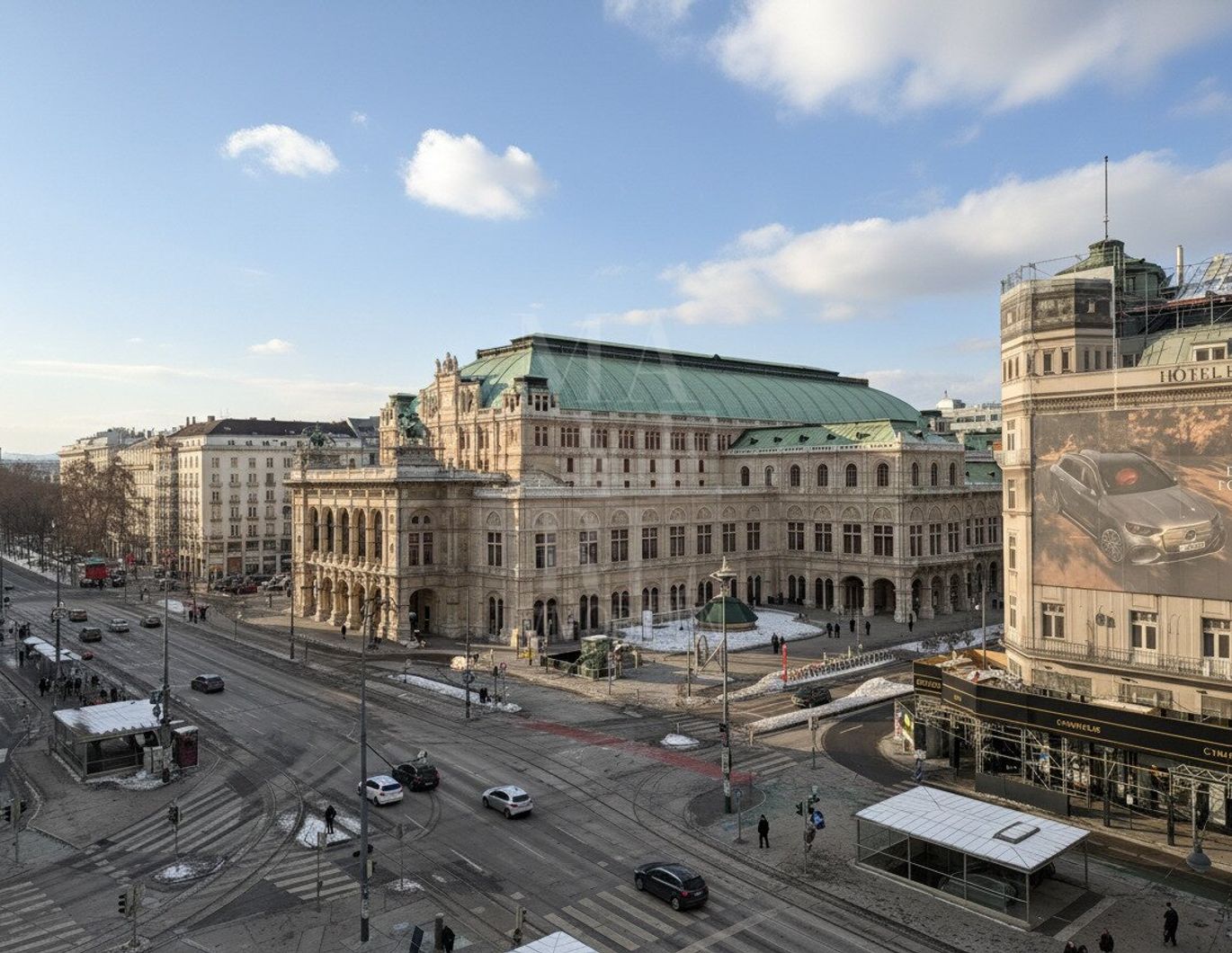 Helle Neubauwohnung bei der Oper
