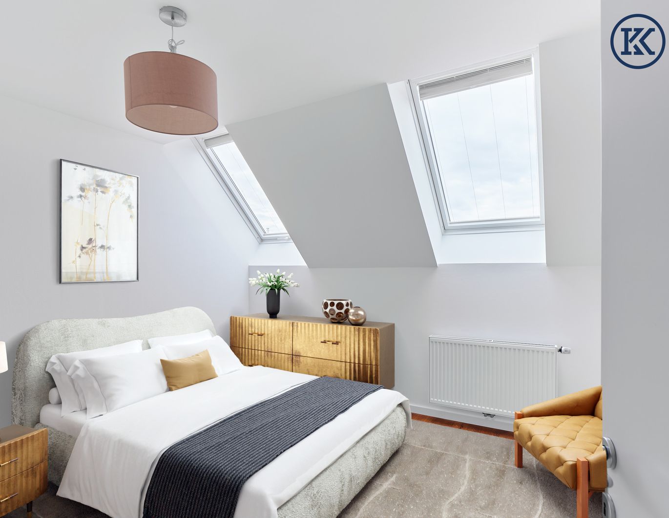 Luxus-Dachgeschosswohnung mit Galerie und zwei Terrassen in bester Lage des 9. Bezirks