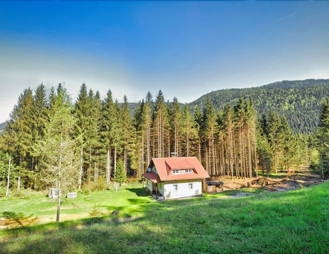 Teilsaniertes Wohnhaus am Waldesrand am Fuße der Nockberge