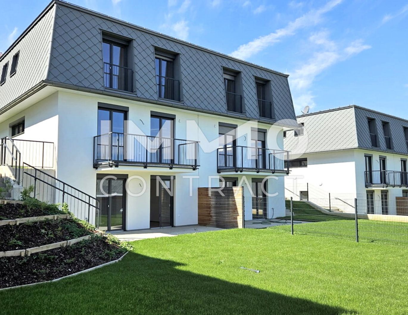 Provisionsfrei: Großzügige, moderne Doppelhaushälfte mit Weitblick in Bad Sauerbrunn