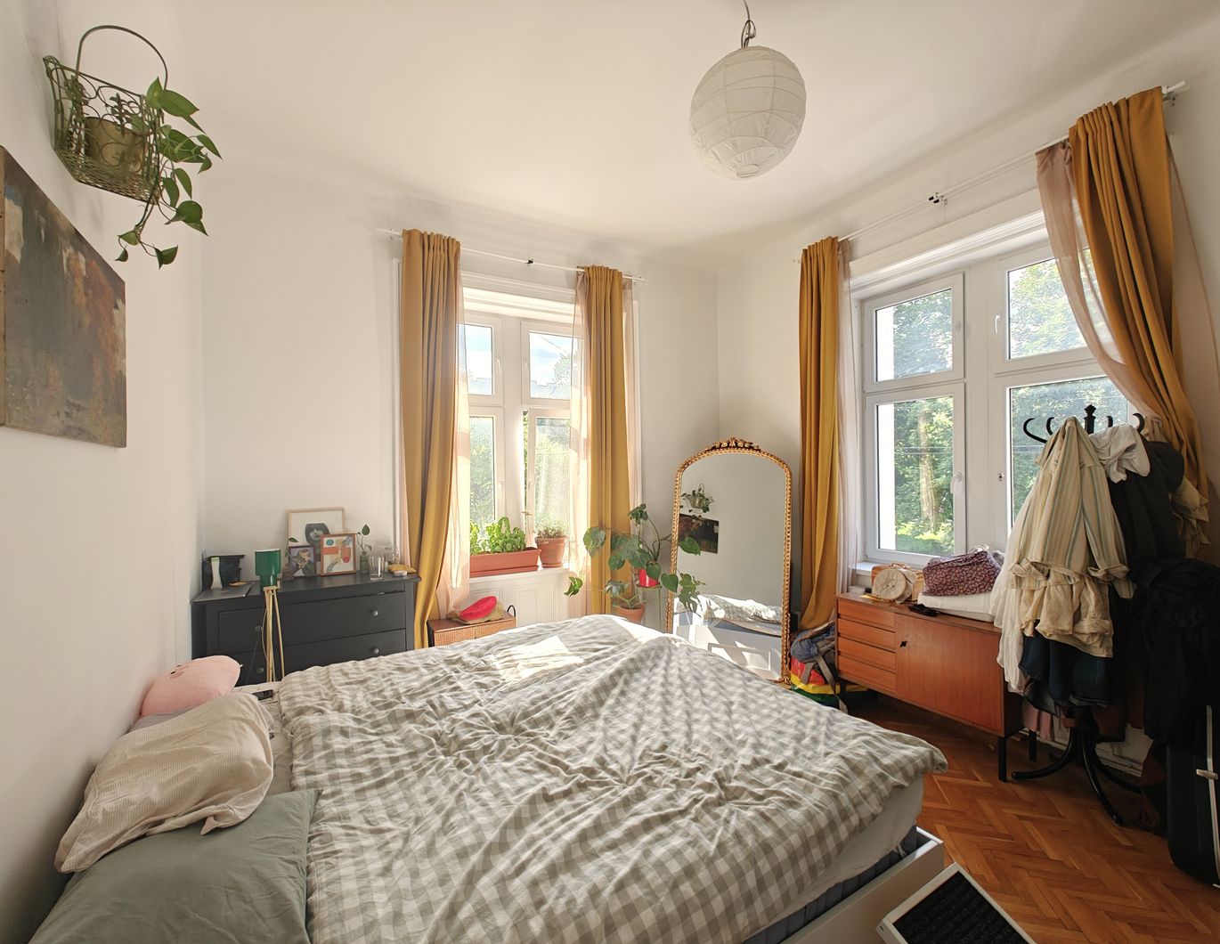 Einsiedlerpark: Herrliche Eckwohnung + Nachmittagssonne + 650m zur U4