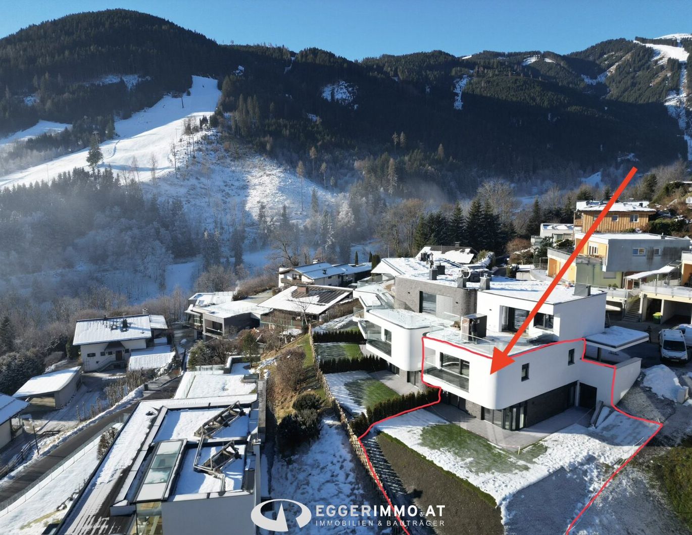 Neubau Deluxe Eigentumswohnung mit traumhaftem Weitblick auf den Zeller See | Erstbezug | Garten | nur 5 Einheiten