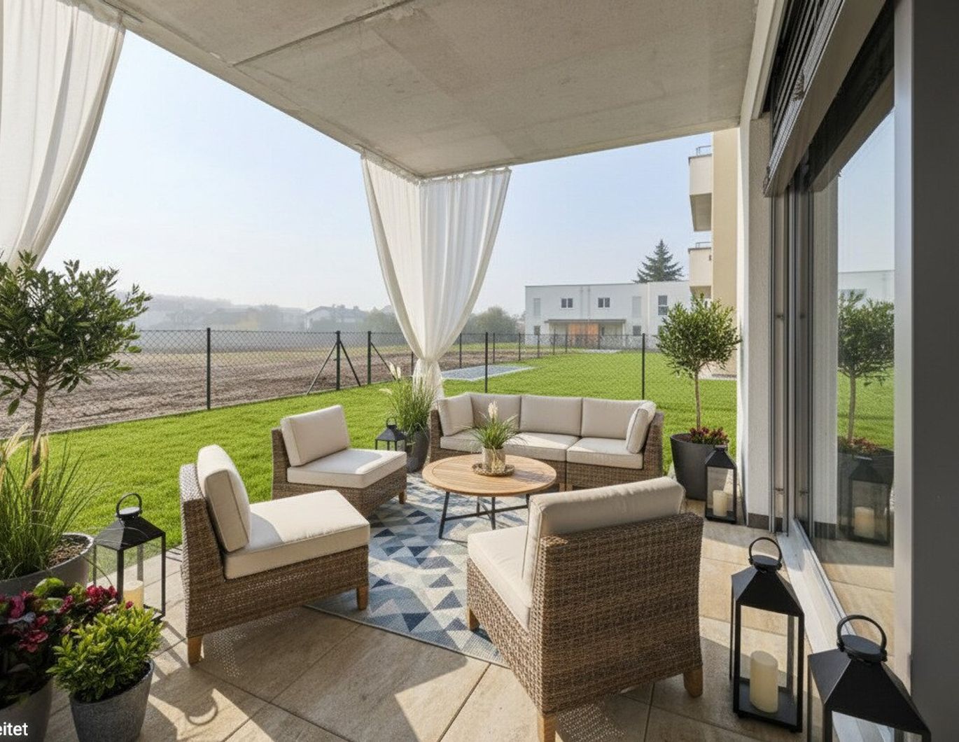 PROVISIONSFREI! 3-Zimmer-Traumwohnung mit sonniger Terrasse & Garten - Bella Vita pur