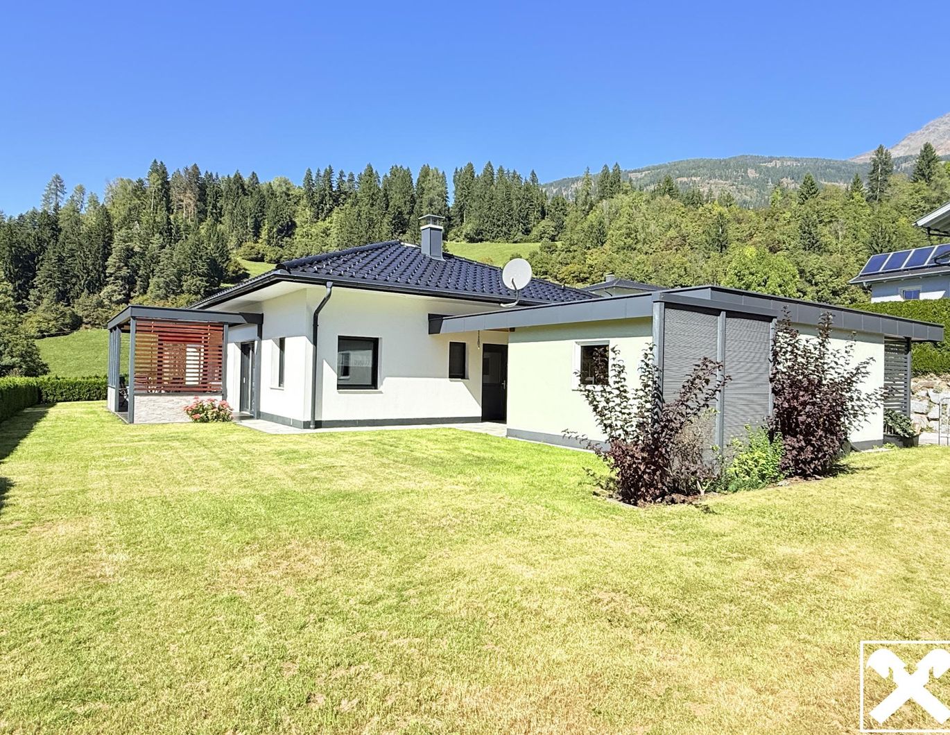 Moderner Bungalow in wunderschöner Landschaft