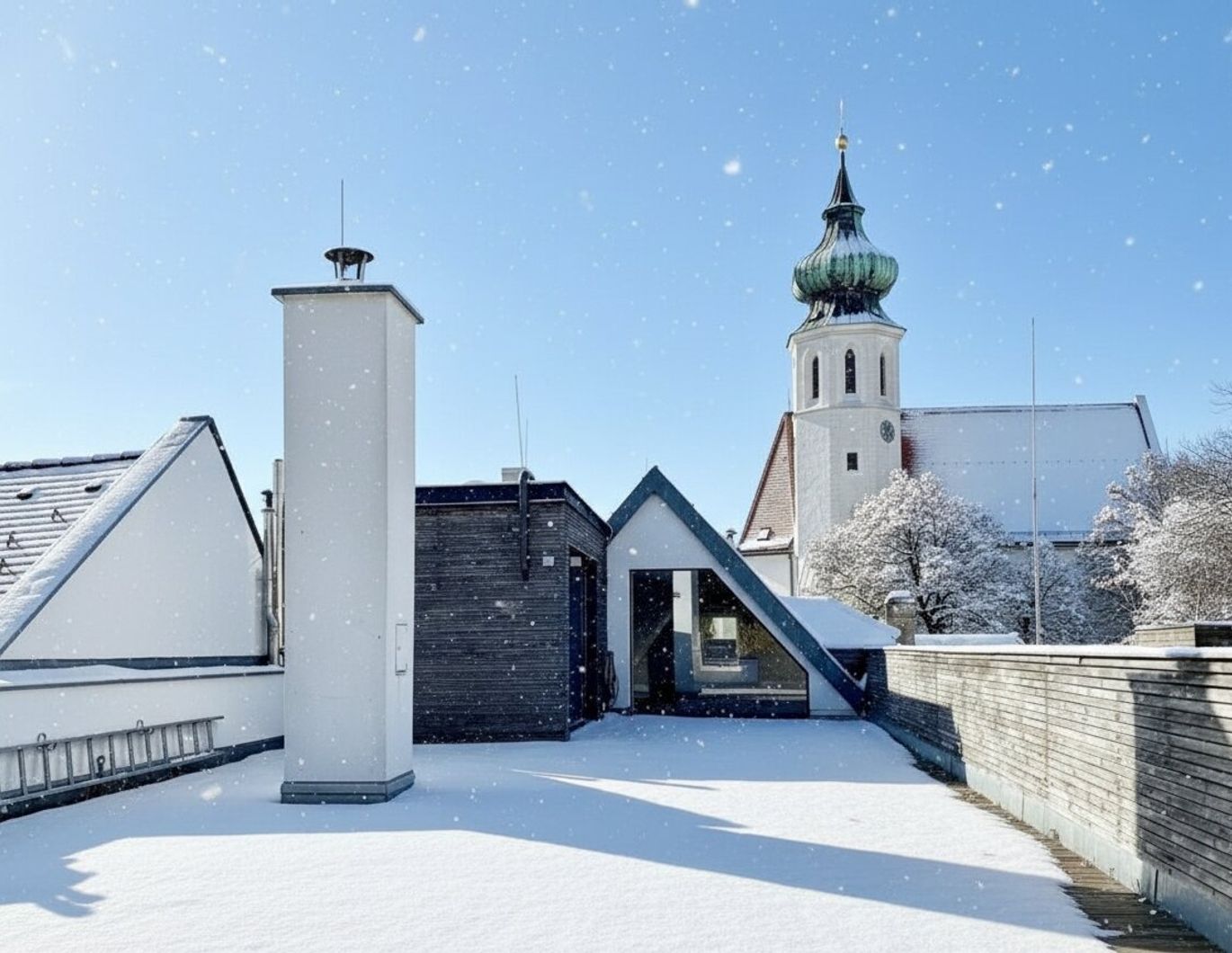 Architekten Juwel mit großer Terrasse im historischen Zentrum von Grinzing