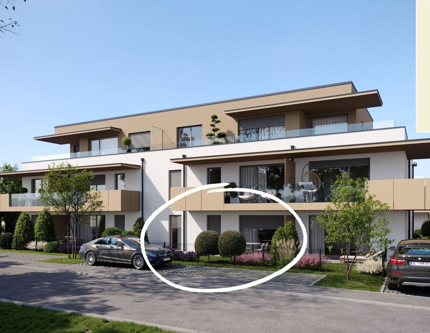 Erstbezug in Fischlham: Ruhige 3-Zimmer-Gartenwohnung im Eigentumsstandard