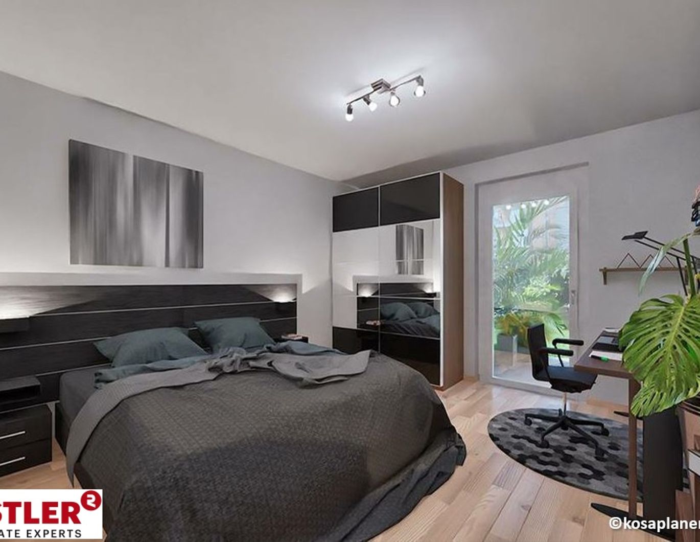 Optimaler Grundriss! 2 Zimmerwohnung mit ostseitigem Balkon