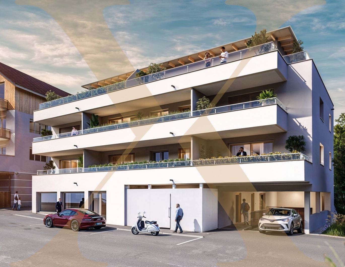 ERSTBEZUG! Familienfreundliche 4-Wohnung mit großzügigem Balkon in Seenähe in Seewalchen am Attersee!