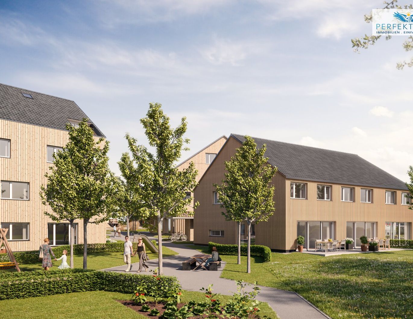 Attraktives Neubauviertel - Reihenhaus in Hohenweiler