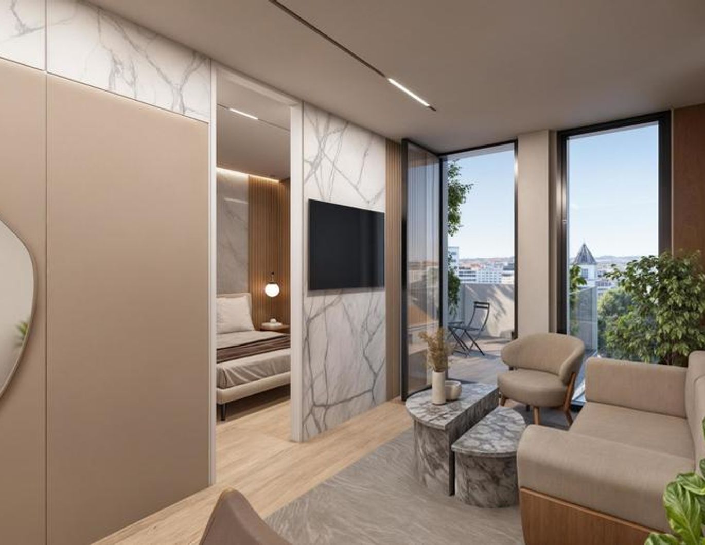 ZU HAUSE AM PULS DER STADT