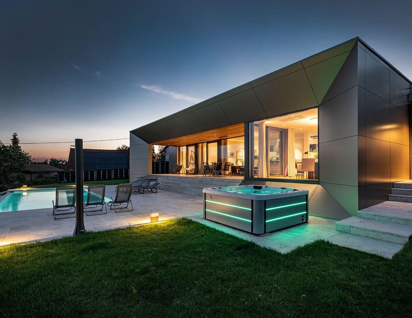 Architektenhaus mit exklusivem Panorama- und Linzblick