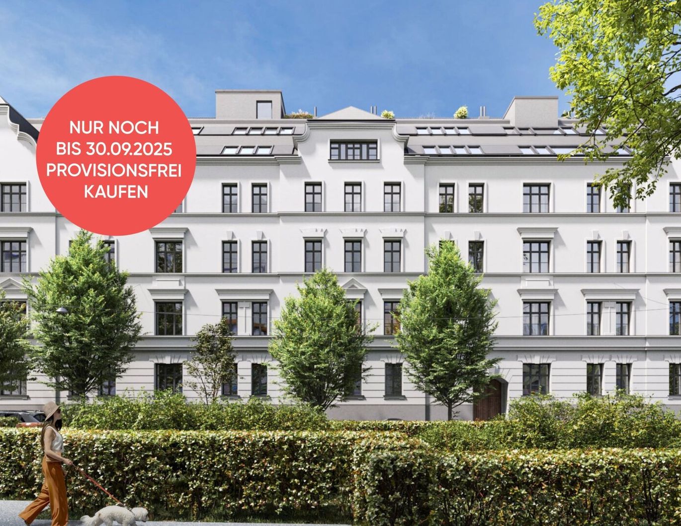 Exklusives Penthouse - jetzt provisionsfrei kaufen - mit 93 m² Dachterrasse & 4 Zimmern im GRAND GARDEN