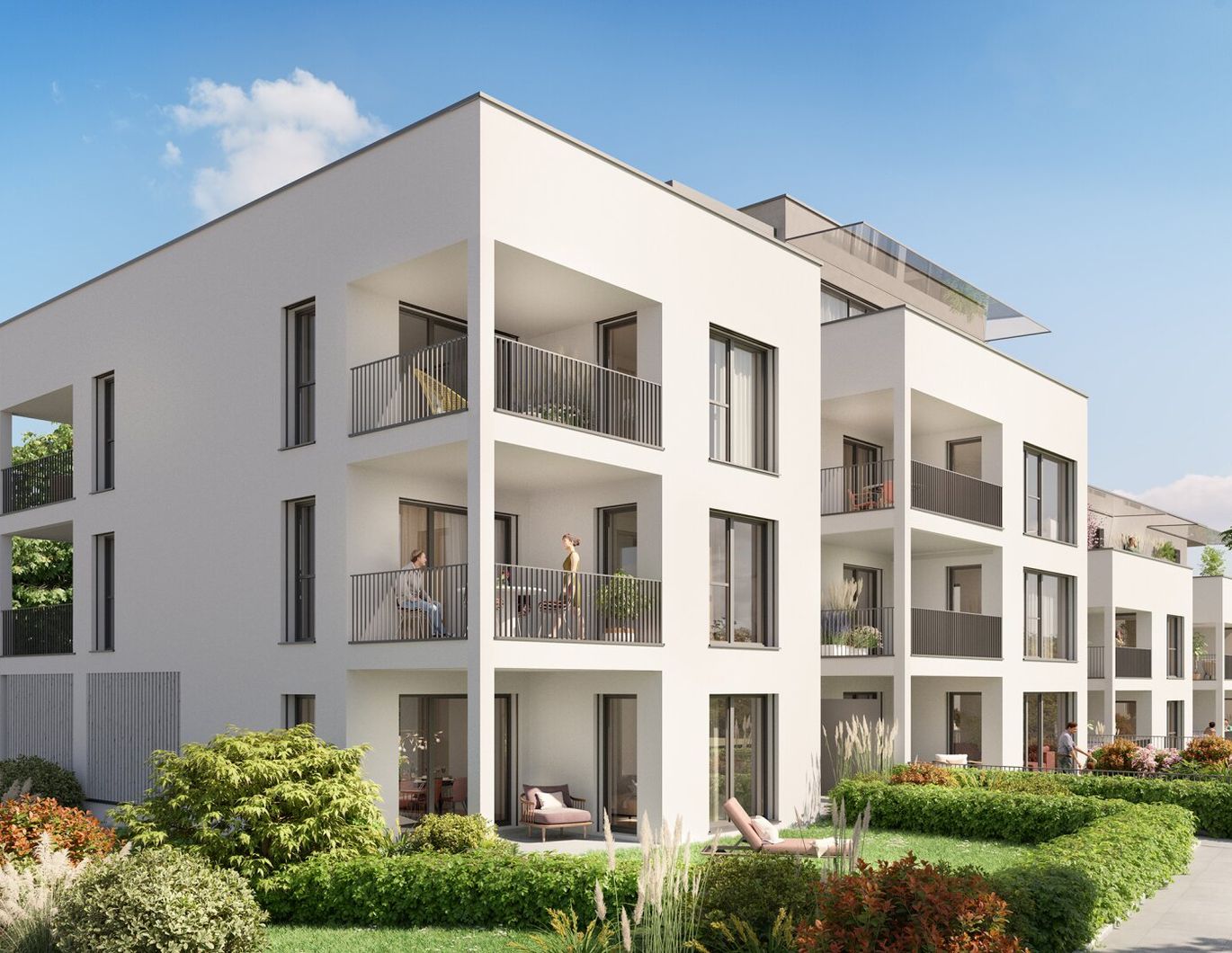 GEIDORF: 2 Zimmer GARTEN Wohnung in Bestlage!
